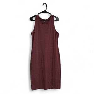 Cotton On Rich Burgundy Midi Dress